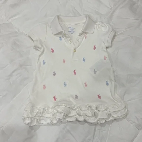 Ralph Lauren Infant Set - Dresses, Romper, Cardigan, & Shirt (Size 6M)